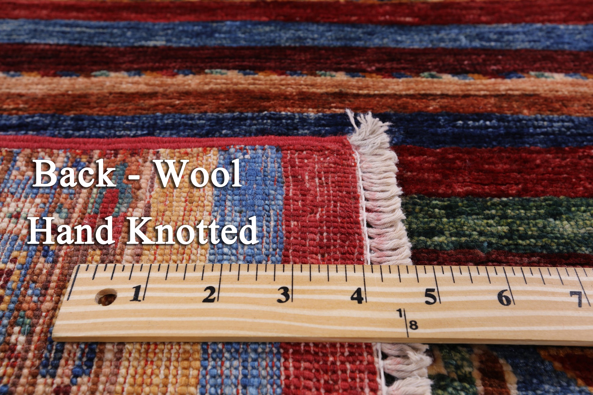 Khorjin Persian Gabbeh Handmade Wool Rug - 4' 2" X 6' 0" - Golden Nile