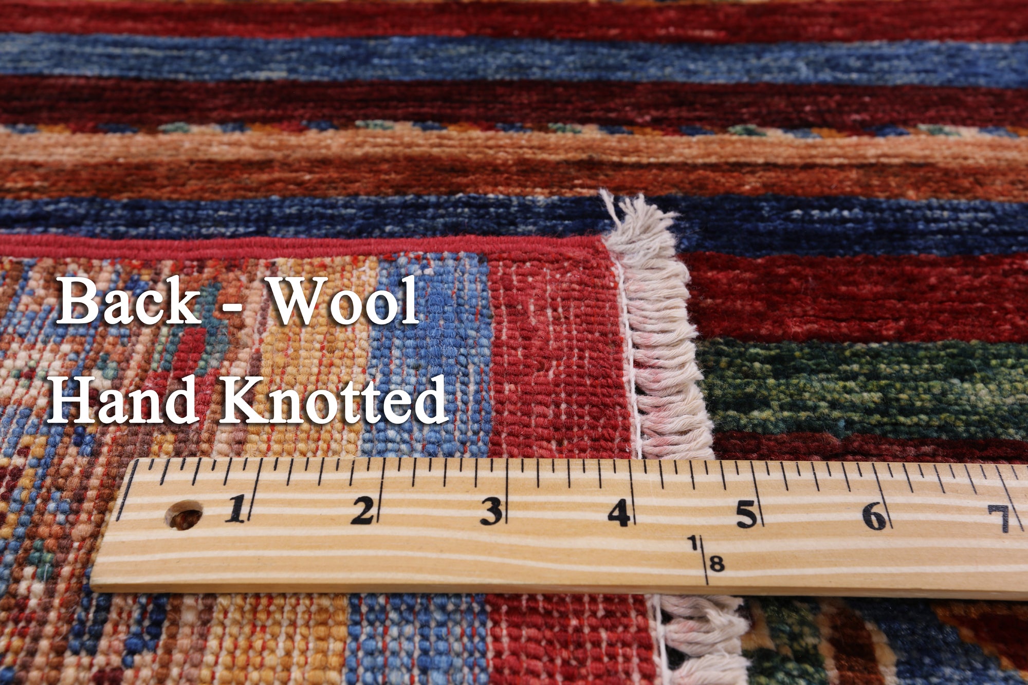 Khorjin Persian Gabbeh Handmade Wool Rug - 4' 2" X 6' 0" - Golden Nile