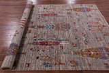Tribal Persian Gabbeh Handmade Wool Rug - 5' 9" X 8' 1" - Golden Nile