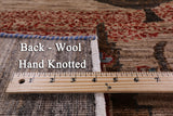 Tribal Persian Gabbeh Handmade Wool Rug - 5' 11" X 8' 5" - Golden Nile