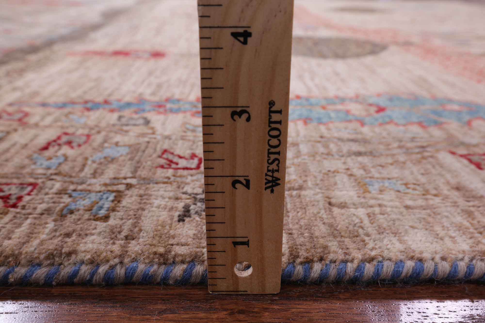 Tribal Persian Gabbeh Handmade Wool Rug - 5' 11" X 8' 5" - Golden Nile