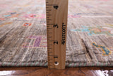 Tribal Persian Gabbeh Handmade Wool Rug - 5' 1" X 6' 10" - Golden Nile