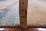 Tribal Persian Gabbeh Hand Knotted Wool Rug - 6' 9" X 9' 9" - Golden Nile
