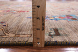 Tribal Persian Gabbeh Handmade Wool Rug - 5' 8" X 7' 10" - Golden Nile