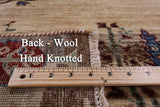 Tribal Persian Gabbeh Handmade Wool Runner Rug - 2' 9" X 9' 8" - Golden Nile