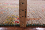 Tribal Persian Gabbeh Hand Knotted Wool Rug - 6' 7" X 9' 8" - Golden Nile