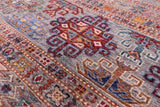 Tribal Persian Gabbeh Handmade Wool Rug - 6' 11" X 9' 11" - Golden Nile