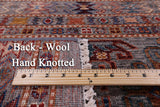 Tribal Persian Gabbeh Handmade Wool Rug - 6' 11" X 9' 11" - Golden Nile