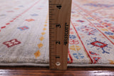 Khorjin Persian Gabbeh Hand Knotted Wool Rug - 6' 6" X 9' 8" - Golden Nile