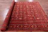 Tribal Persian Gabbeh Hand Knotted Wool Rug - 5' 11" X 8' 5" - Golden Nile
