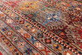 Khorjin Persian Gabbeh Handmade Wool Rug - 5' 6" X 7' 11" - Golden Nile