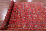 Tribal Persian Gabbeh Handmade Wool Rug - 5' 8" X 8' 9" - Golden Nile