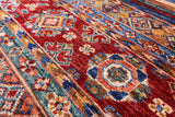 Khorjin Persian Gabbeh Handmade Wool Rug - 3' 11" X 6' 0" - Golden Nile