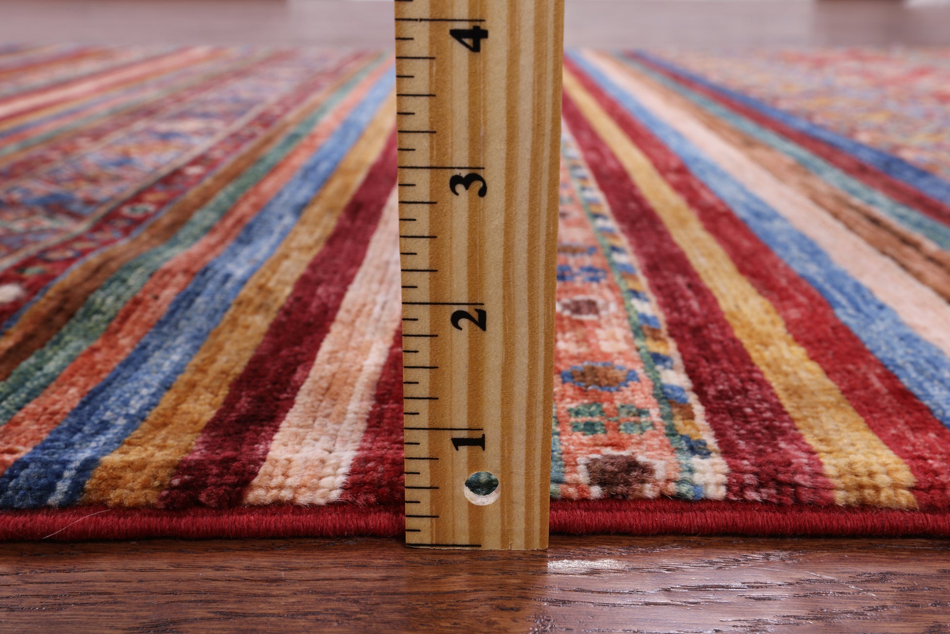 Khorjin Persian Gabbeh Handmade Wool Rug - 3' 11" X 6' 0" - Golden Nile