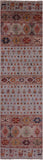 Khorjin Persian Gabbeh Handmade Wool Runner Rug - 2' 7" X 9' 8" - Golden Nile