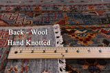 Khorjin Persian Gabbeh Hand Knotted Wool Runner Rug - 2' 8" X 8' 9" - Golden Nile