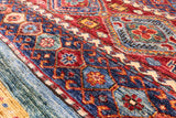 Khorjin Persian Gabbeh Hand Knotted Wool Runner Rug - 2' 9" X 9' 7" - Golden Nile