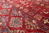 Khorjin Persian Gabbeh Handmade Wool Runner Rug - 2' 7" X 10' 5" - Golden Nile