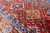Khorjin Persian Gabbeh Handmade Wool Rug - 3' 4" X 5' 4" - Golden Nile