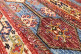 Khorjin Persian Gabbeh Hand Knotted Wool Rug - 3' 3" X 4' 9" - Golden Nile