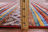 Khorjin Persian Gabbeh Handmade Wool Rug - 3' 3" X 5' 0" - Golden Nile