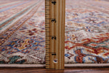 Khorjin Persian Gabbeh Hand Knotted Wool Rug - 6' 7" X 9' 6" - Golden Nile