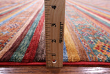 Khorjin Persian Gabbeh Hand Knotted Wool Rug - 6' 10" X 10' 0" - Golden Nile