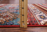 Khorjin Persian Gabbeh Handmade Wool Rug - 2' 6" X 3' 10" - Golden Nile
