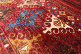 Khorjin Persian Gabbeh Hand Knotted Wool Rug - 3' 2" X 5' 0" - Golden Nile