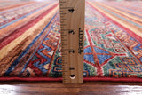 Khorjin Persian Gabbeh Hand Knotted Wool Rug - 5' 8" X 7' 10" - Golden Nile