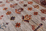 Khorjin Persian Gabbeh Hand Knotted Wool Rug - 3' 2" X 4' 11" - Golden Nile