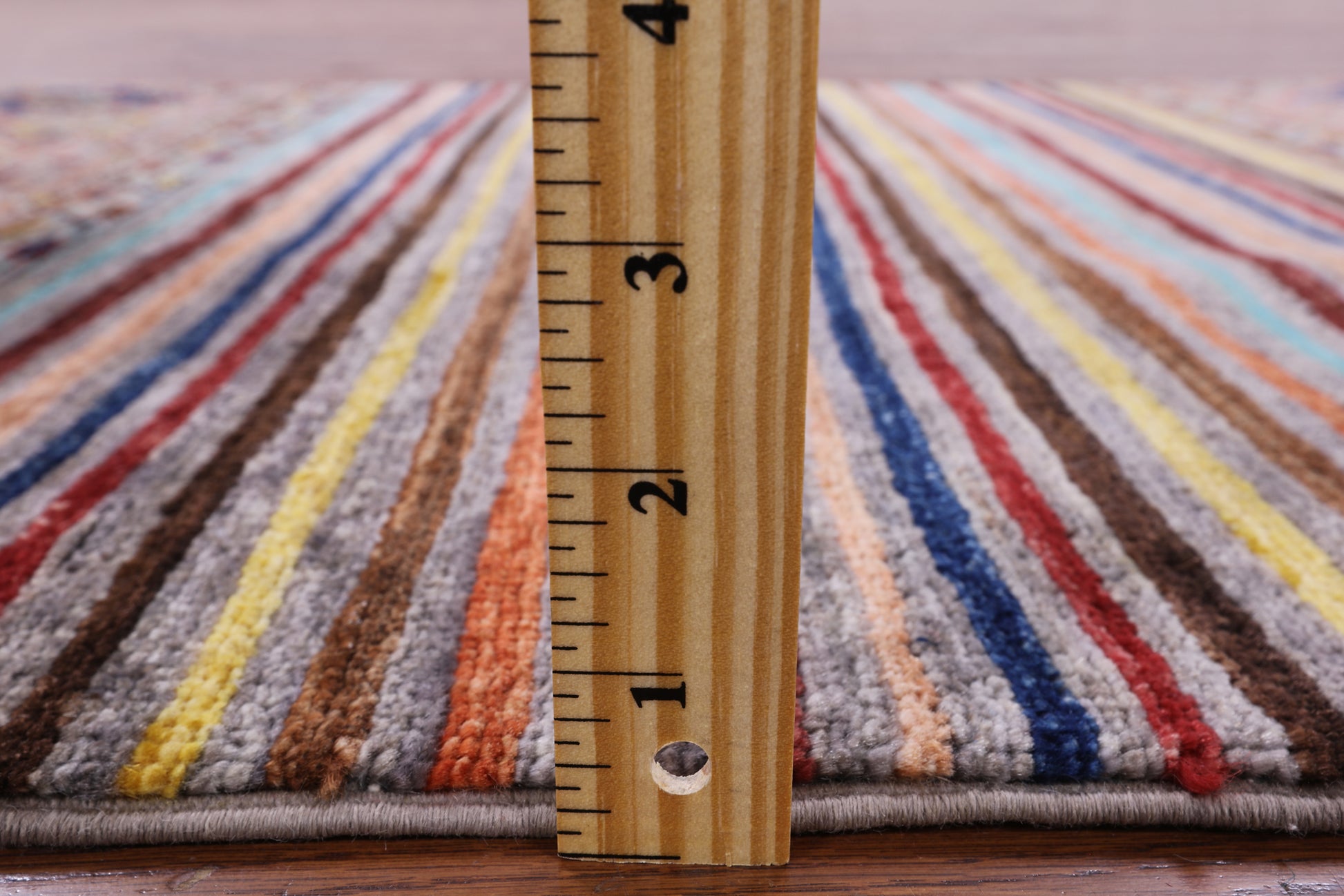 Khorjin Persian Gabbeh Handmade Wool Rug - 2' 7" X 4' 0" - Golden Nile
