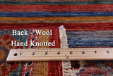 Khorjin Persian Gabbeh Hand Knotted Wool Rug - 3' 3" X 4' 11" - Golden Nile