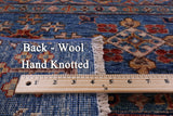 Khorjin Persian Gabbeh Hand Knotted Wool Rug - 6' 9" X 9' 3" - Golden Nile