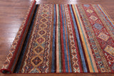 Khorjin Persian Gabbeh Handmade Wool Rug - 6' 7" X 9' 11" - Golden Nile