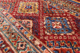 Khorjin Persian Gabbeh Hand Knotted Wool Rug - 3' 3" X 5' 1" - Golden Nile