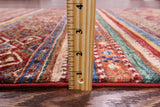 Khorjin Persian Gabbeh Hand Knotted Wool Rug - 3' 3" X 5' 1" - Golden Nile