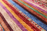 Khorjin Persian Gabbeh Handmade Wool Rug - 2' 7" X 4' 2" - Golden Nile