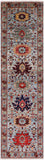 Persian Fine Serapi Handmade Wool Runner Rug - 2' 8" X 9' 8" - Golden Nile