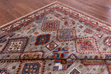 Super Kazak Hand Knotted Wool Rug - 8' 7" X 12' 0" - Golden Nile