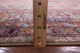 Super Kazak Handmade Wool Rug - 8' 1" X 9' 7" - Golden Nile