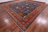Persian Fine Serapi Hand Knotted Wool Rug - 13' 9" X 15' 4" - Golden Nile