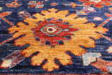 Persian Fine Serapi Hand Knotted Wool Rug - 13' 9" X 15' 4" - Golden Nile