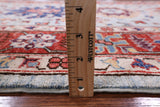 Persian Fine Serapi Handmade Wool Runner Rug - 3' 11" X 11' 9" - Golden Nile