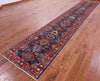 Persian Fine Serapi Hand Knotted Wool Runner Rug - 2' 11" X 17' 2" - Golden Nile