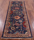 Persian Fine Serapi Hand Knotted Wool Runner Rug - 2' 4" X 6' 7" - Golden Nile