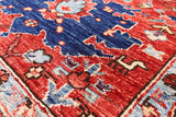 Persian Fine Serapi Handmade Wool Runner Rug - 2' 1" X 5' 9" - Golden Nile
