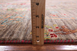 Tribal Persian Gabbeh Hand Knotted Wool Rug - 6' 7" X 9' 6" - Golden Nile