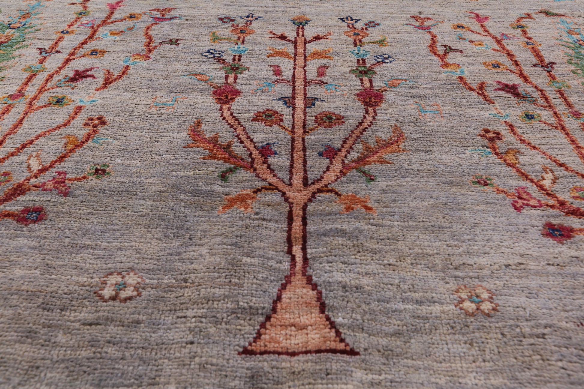 Tribal Persian Gabbeh Handmade Wool Rug - 4' 0" X 6' 2" - Golden Nile