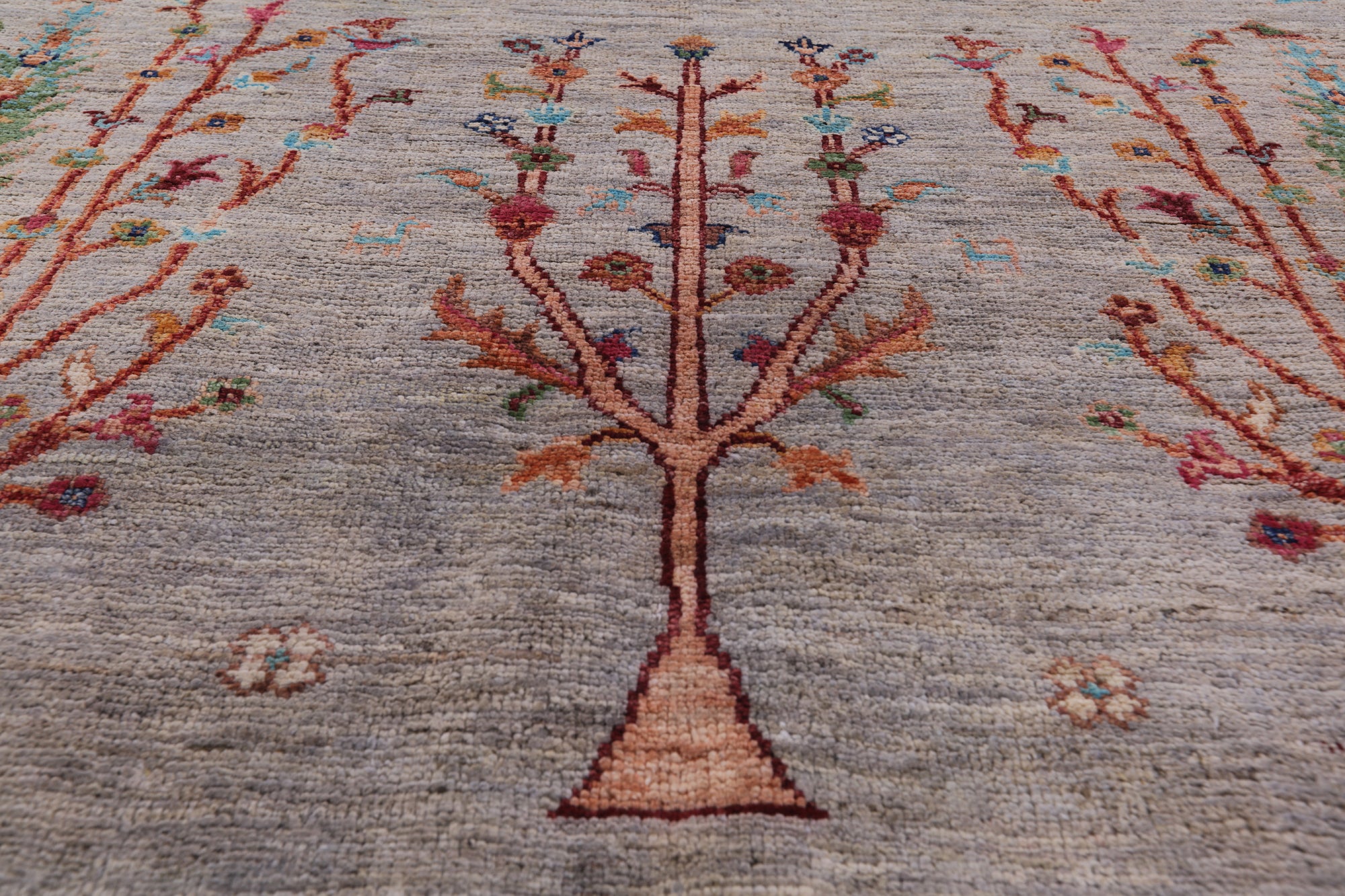 Tribal Persian Gabbeh Handmade Wool Rug - 4' 0" X 6' 2" - Golden Nile